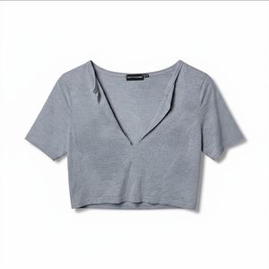 Pretty Little Thing Soft Knit Cropped Shirt. Perfect Condition!